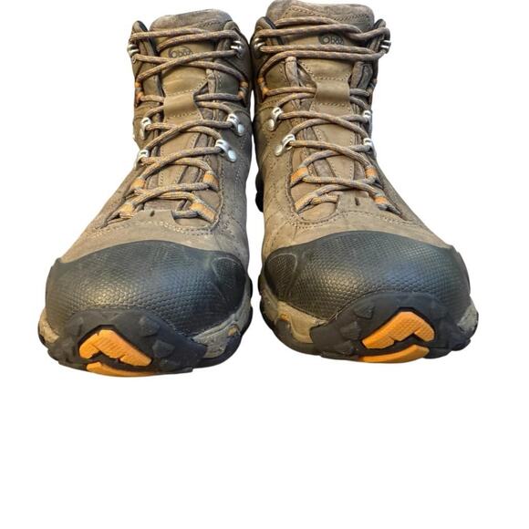 Oboz Bridger Waterproof Brown Leather Hiking Boot Men size 10.5 - Picture 3 of 11